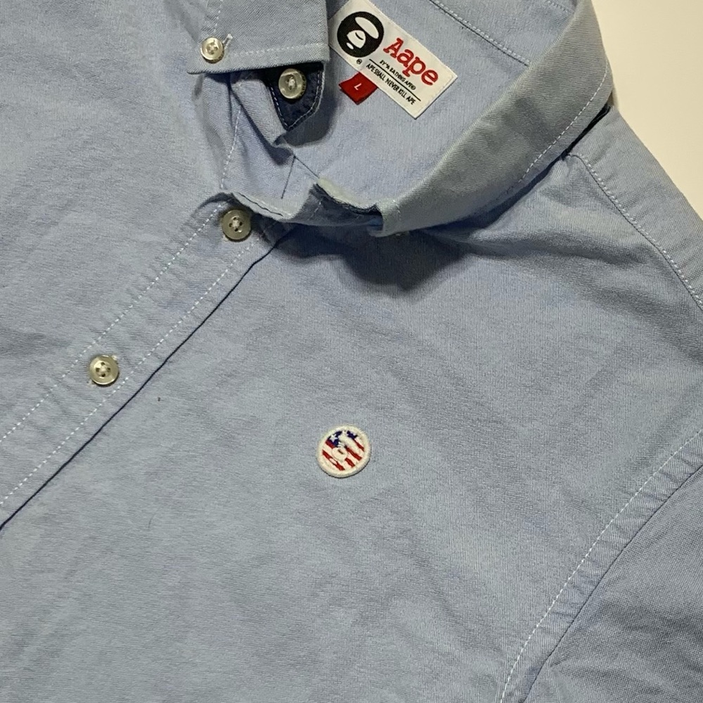 Aape A Bathing Ape Button Down - image 4